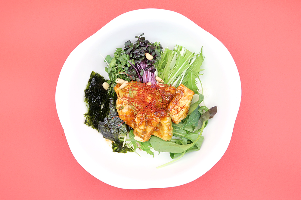 かじきとアボカドのサラダ丼