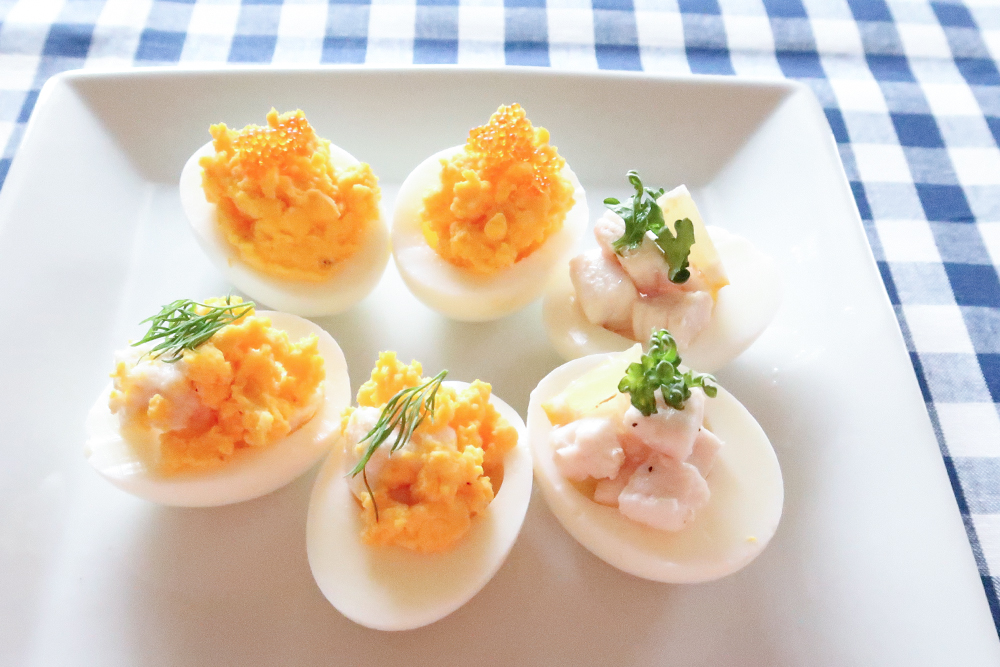 かじきでデビルドエッグ