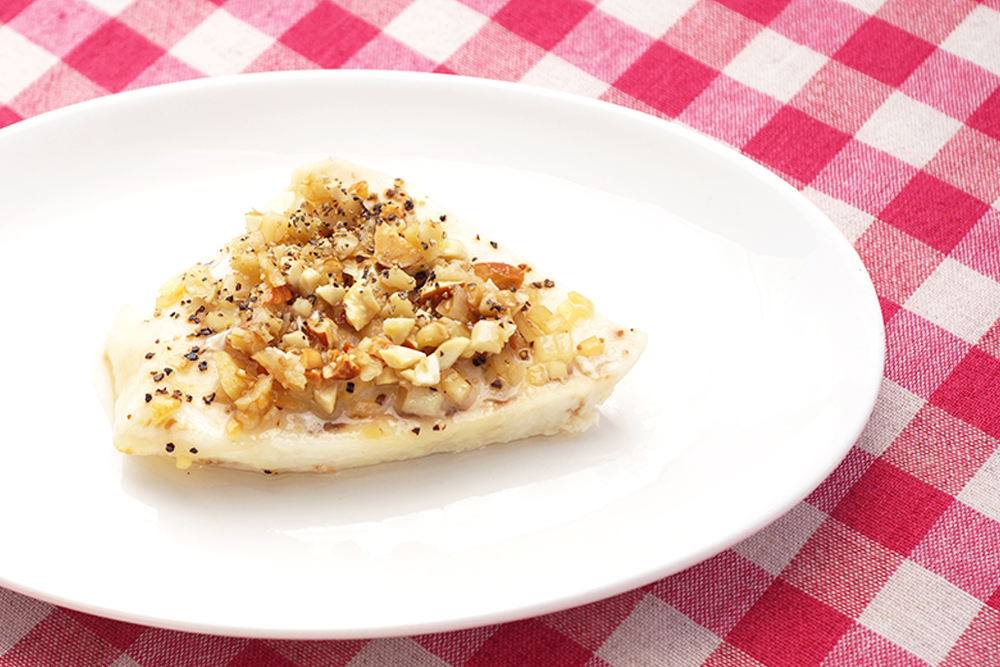 かじきのにんにくオイル蒸し