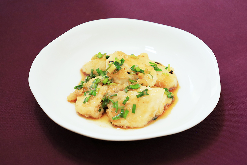 かじきとにらの焼きびたし