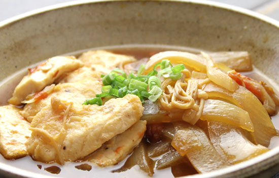めかじきで酢煮