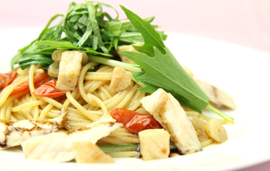 かじきペペロンバルサミコ風