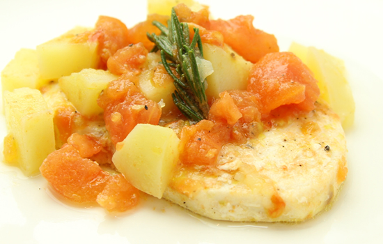 かじきのトマトマリネ