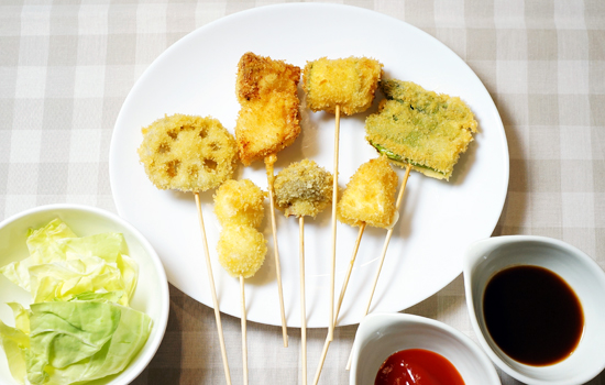 かじきの洋風串揚げ