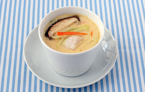 カジキの中華風茶わん蒸し