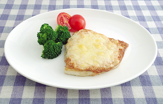 かじきの明太子チーズ焼き