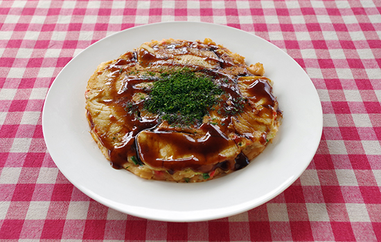 かじきお好み焼き