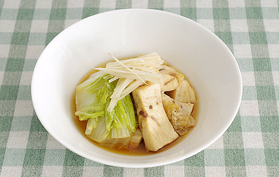 かじきと白菜のあっさり煮
