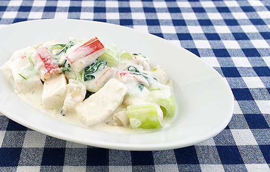 かじきのミルク中華煮
