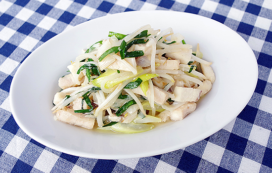 かじきの塩麹炒め