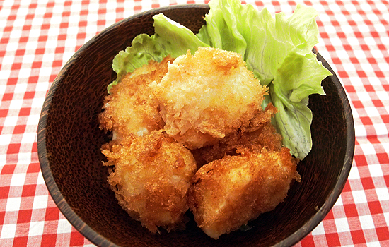 かじきの塩ヨーグルト揚げ