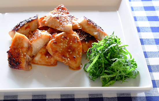 かじきのごまみそ焼き