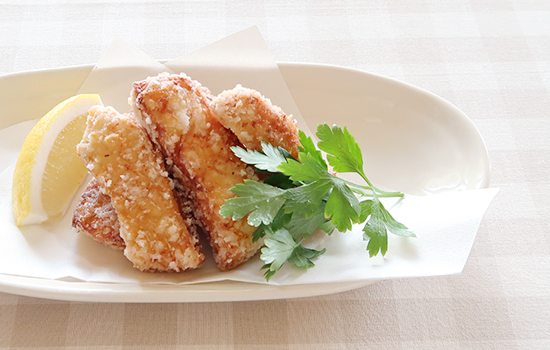 かじきの更紗揚げ
