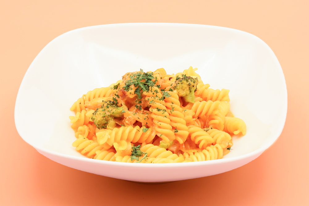 かじきのロゼクリームパスタ