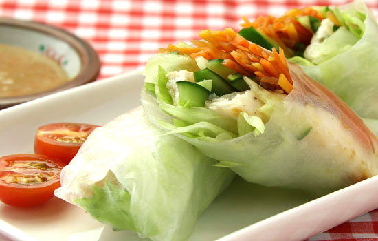 かじきの生春巻き